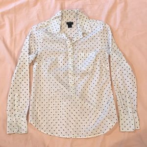 Half Button Shirt - Jcrew- Size XXS